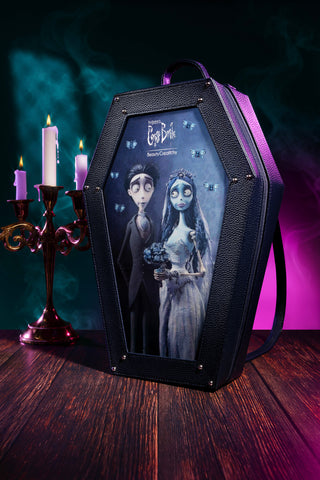 Tim Burton's Corpse Bride X Beauty Creations - Bolsa De Ataúd - Coffin Bag