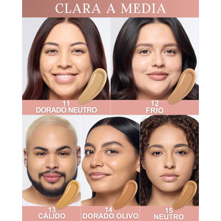 Flawless Stay Matte Foundation - Base De Maquillaje Líquida Mate