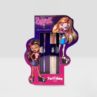 Bratz X Beauty Creations - Set Dúo Voluminizador De Labios - Kiss N' Makeup