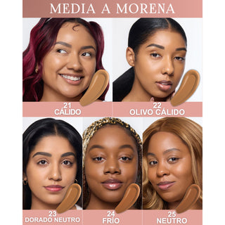 Flawless Stay Matte Foundation - Base De Maquillaje Líquida Mate