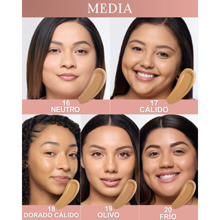 Flawless Stay Matte Foundation - Base De Maquillaje Líquida Mate