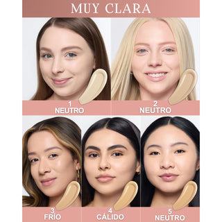 Flawless Stay Matte Foundation - Base De Maquillaje Líquida Mate