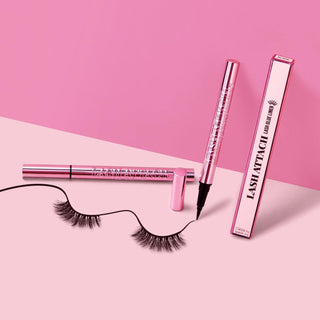 Lash Attach - Delineador Pegamento De Pestañas - Negro