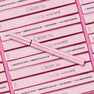 Lash Attach - Delineador Pegamento De Pestañas - Negro