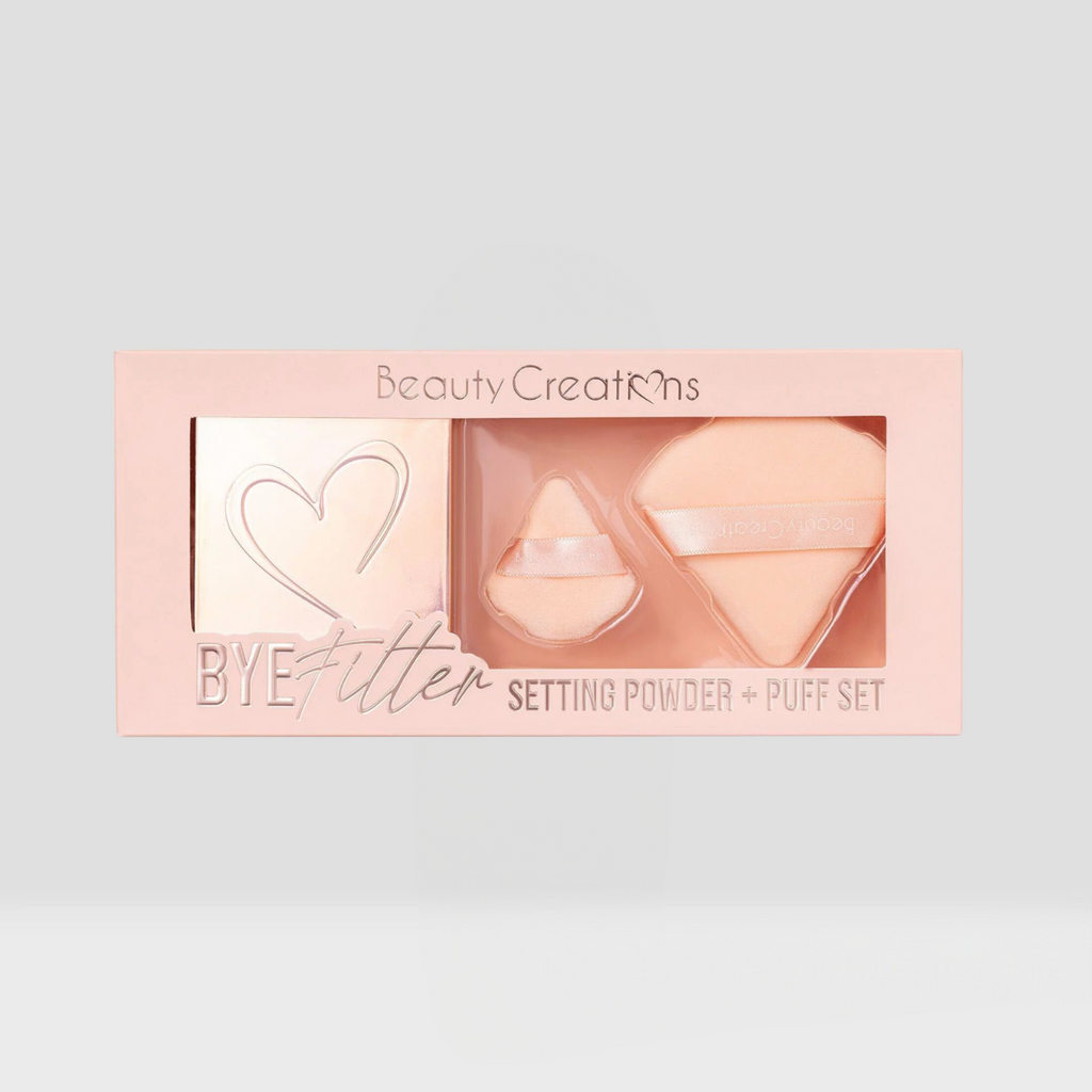 Beauty Creations - Bye Filter Set De Setting Powder Con Puff – Beauty ...