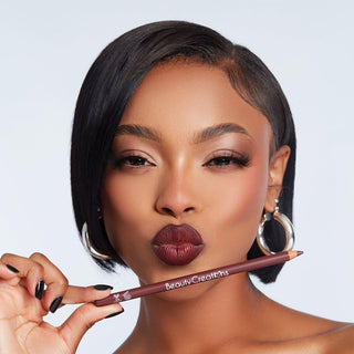 Wooden Lip Pencil Set