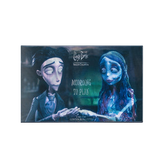 Tim Burton's Corpse Bride x Beauty Creations "According To Plan" Paleta de Contornos en Crema