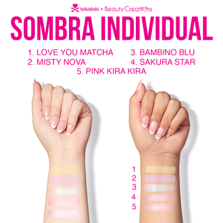 Tokidoki X Beauty Creations - Sombras Individuales