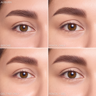 DUET - Bundle De Cejas Lápiz con Gel + Pomada con Sombra