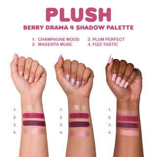 Plush - Sombras Para Ojos Paleta De Colores