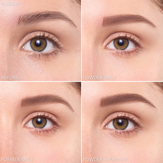 DUET - Bundle De Cejas Lápiz con Gel + Pomada con Sombra