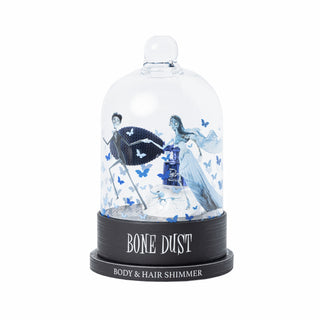 Tim Burton's Corpse Bride x Beauty Creations "Bone Dust" Shimmer para Cuerpo y Cabello