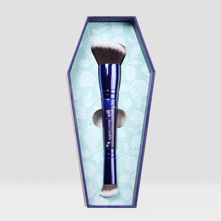 Tim Burton's Corpse Bride X Beauty Creations - Brocha Doble Para Contorno - Bridal Brush