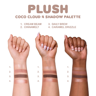 Plush - Sombras Para Ojos Paleta De Colores
