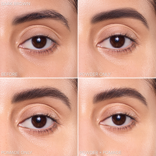 DUET - Bundle De Cejas Lápiz con Gel + Pomada con Sombra