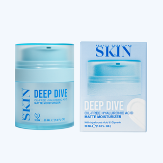 Beauty Creations Skin - Hidratante Mate con Ácido Hialurónico Sin Aceite - Deep Dive