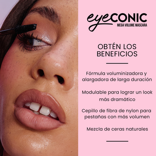 Eyeconic - Mascara Para Pestañas - Mega Volumen