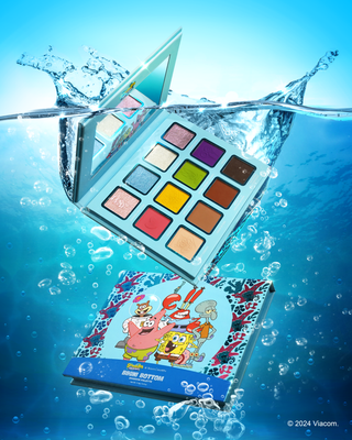 Spongebob "Bikini Bottom" Paleta de Sombras