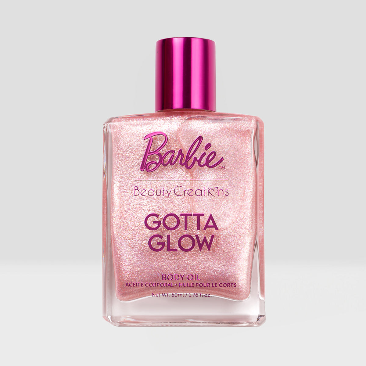 Beauty Creations X Barbie - Aceite Corporal Con Brillo - Gotta Glow