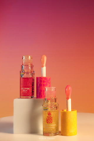 Spongebob "Jellyfish Jam" Lip Oil Set