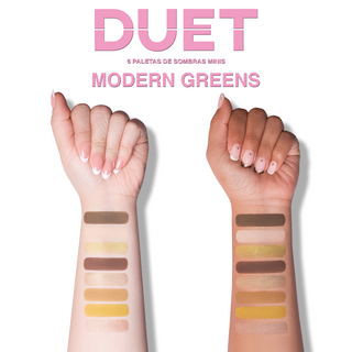 Duet Mini Snap Palette - Paleta De Sombras 8 Tonos