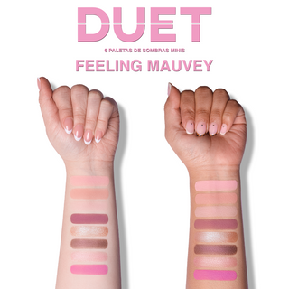 Duet Mini Snap Palette - Paleta De Sombras 8 Tonos