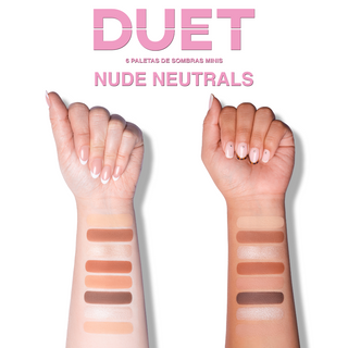 Duet Mini Snap Palette - Paleta De Sombras 8 Tonos