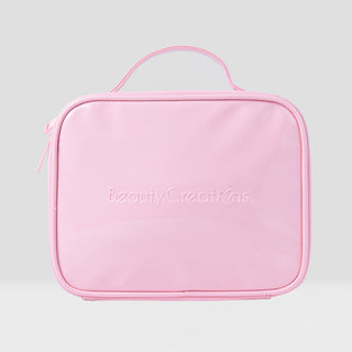 Cosmetiquera - Bolsa Rosa De Vinil