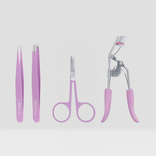 Accesorios - Kit De Cejas Y Pestañas - Morado
