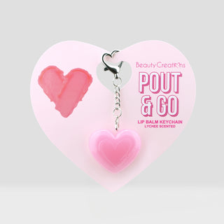 Pout & Go - Llaveros Con Bálsamo Labial - LICHI