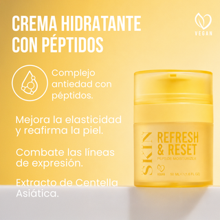 Beauty Creations Skin - Hidratante Con Péptidos - Refresh & Reset