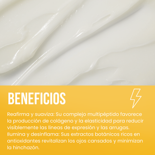 Beauty Creations Skin - Crema Para Contorno De Ojos Con Péptidos - Refresh & Reset