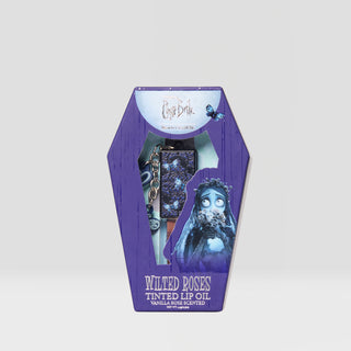 Tim Burton's Corpse Bride X Beauty Creations - Aceite Labial Con Color - Wilted Roses