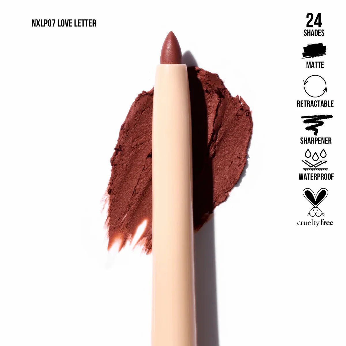 BCC Backup-Cosmetics-Beauty Creations - Delineador De Labios Nude X Love Letter - Delineador De Labios-NXLP07