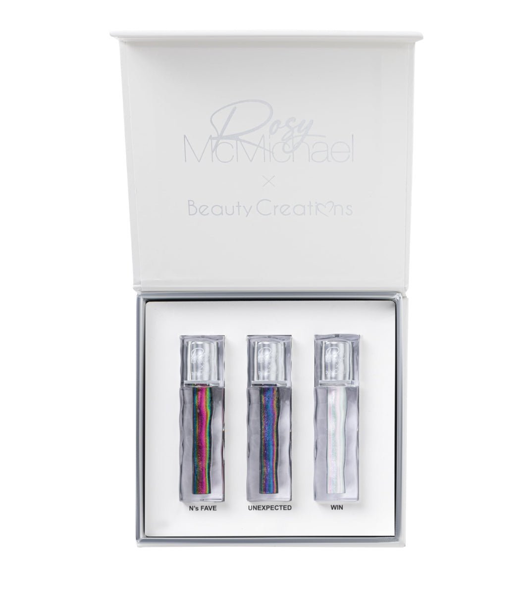 BCC Backup-Cosmetics-Beauty Creations - Kit De Sombras Líquidas The Liquid Chroma Trio - Rosy McMichael X Beauty Creations Vol 2-RMV2CT3
