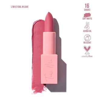 BCC Backup-Cosmetics-Beauty Creations - Labial En Barra Fool In Love - Labial Tease Me-LTM12