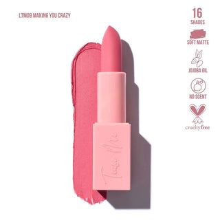 BCC Backup-Cosmetics-Beauty Creations - Labial En Barra Turn Me On - Labial Tease Me-LTM08