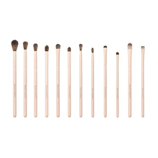 BCC Backup--Beauty Creations - Set de Brochas Nude X 12 pzas - Set de Brochas de 12 Piezas-BS12NX