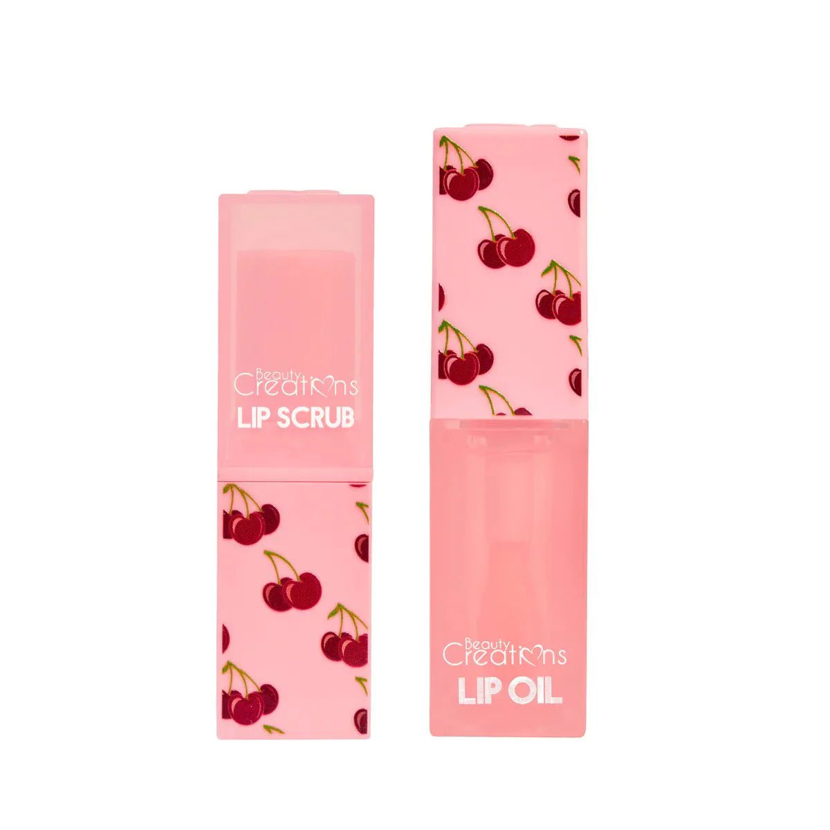 BCC Backup-Cosmetics-Beauty Creations - Sweet Dose Lip Duo Cherry - Exfoliante Y Aceite Humectante Dúo Para Labios-LOSET-3