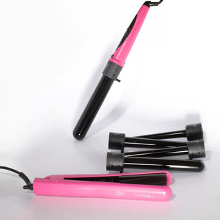 Beauty Creations Cosmetics Mx - Beauty Creations - Rizador Intercambiable + Plancha Rosa - Cosmetics - H6P-HOTPINK