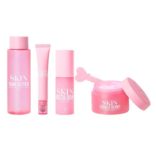 Beauty Creations Cosmetics Mx - Beauty Creations Skin - Conjunto de 4 piezas que incluye espátula y bolso. - SKIN - 4bag