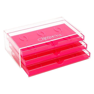 Beauty Creations MX - Cosmetics - Beauty Creations - Organizador De Pestañas Hot Pink - AEB - HOTPINK