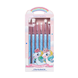 Beauty Creations MX - Beauty Creations x My Little Pony "Rainbow Magic" 6 PIece Eye Brush Set - MLP - BS