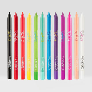 Dare To Be Bright - Set De Delineadores De Gel 12pz - Bundle