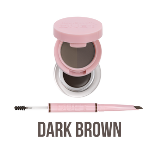 DUET - Bundle De Cejas Lápiz con Gel + Pomada con Sombra
