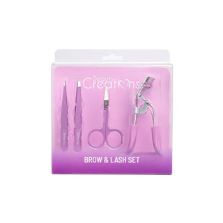 Accesorios - Kit De Cejas Y Pestañas - Morado